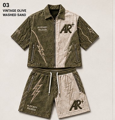 Vintage Olive / Washed Sand