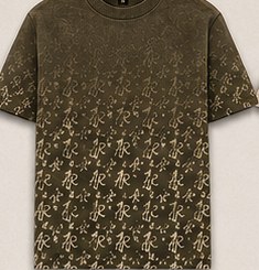 Olive — Monogram Gradient Tee