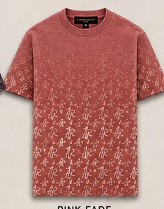 Rose Dust — Monogram Gradient Tee