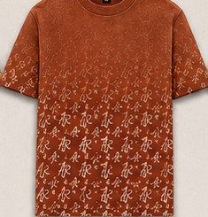Rust — Monogram Gradient Tee