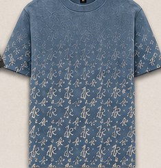 Faded Sky — Monogram Gradient Tee