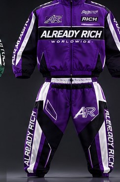 Purple / Black